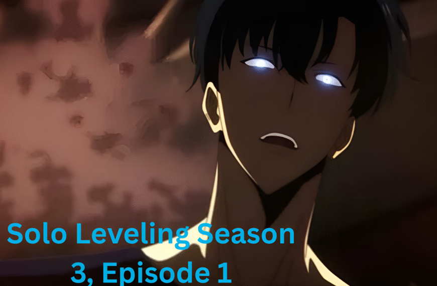 Solo Leveling Season 3 Episode 1